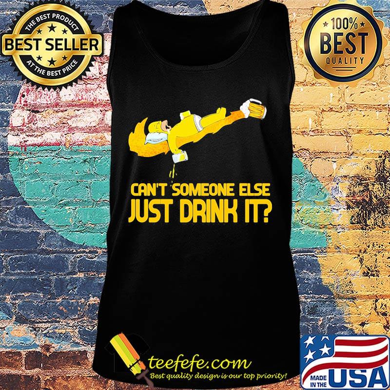 Homer simpson nike can't someone else just drink it s Tank top Homer simpson nike can't someone else just drink it s Tank top
