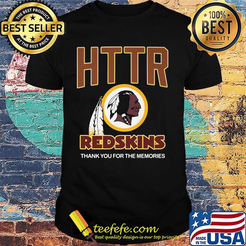 Httr redskins thank you for the memories shirt Httr redskins thank you for the memories shirt