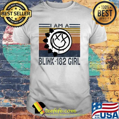 I am a blink 182 girl vintage retro shirt