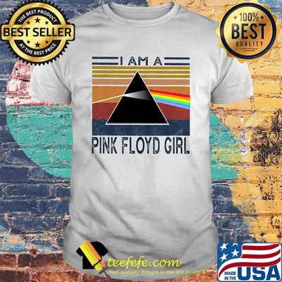I am a pink floyd girl vintage retro shirt
