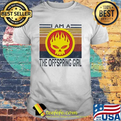 I am a the offspring girl vintage retro shirt
