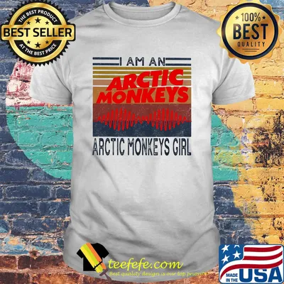 I am an arctic monkeys girl vintage retro shirt