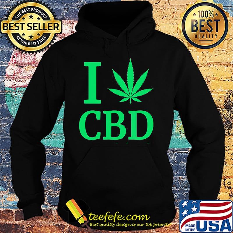 I CBD weed leaf green s Hoodie I CBD weed leaf green s Hoodie