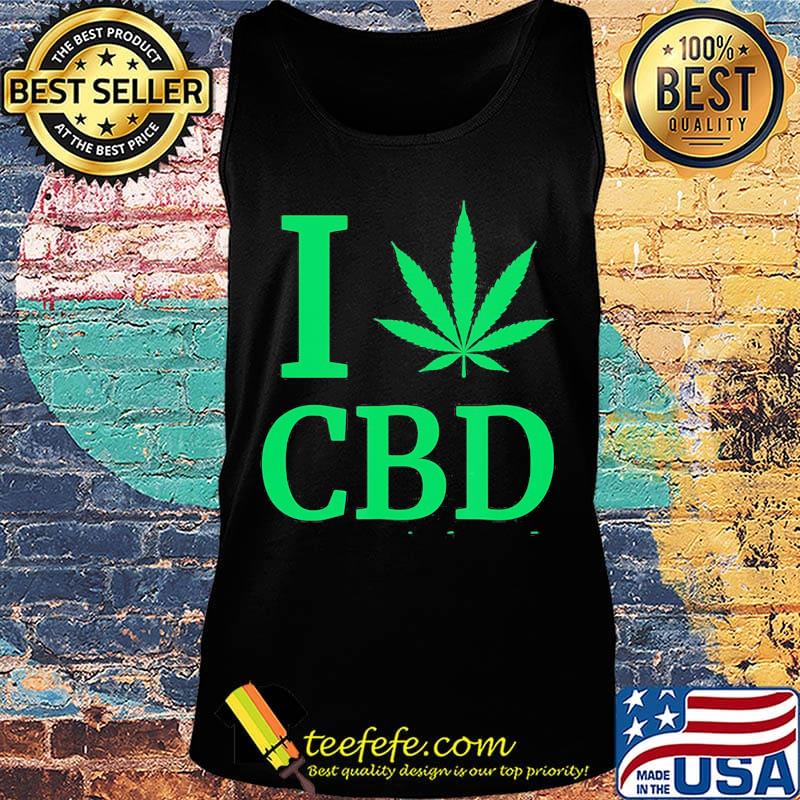 I CBD weed leaf green s Tank top I CBD weed leaf green s Tank top