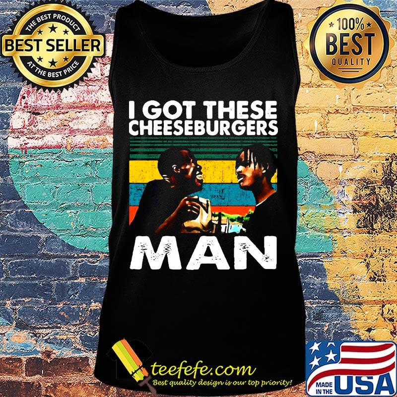 I got these cheeseburgers man vintage retro s Tank top I got these cheeseburgers man vintage retro s Tank top