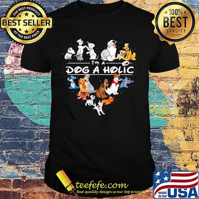 I'm a dog a holic heart shirt