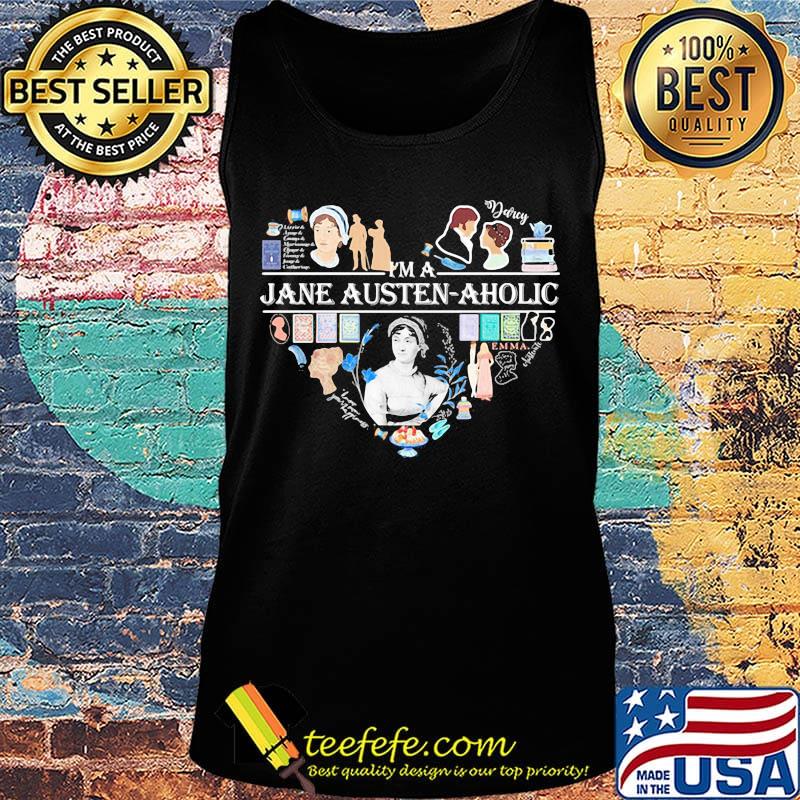 I'm a jane austen aholic heart s Tank top I'm a jane austen aholic heart s Tank top