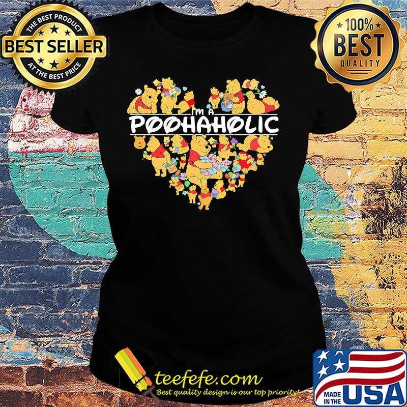 I'm a pooh aholic heart s Ladies tee I'm a pooh aholic heart s Ladies tee