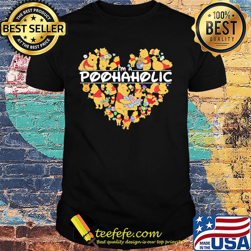 I'm a pooh aholic heart shirt I'm a pooh aholic heart shirt