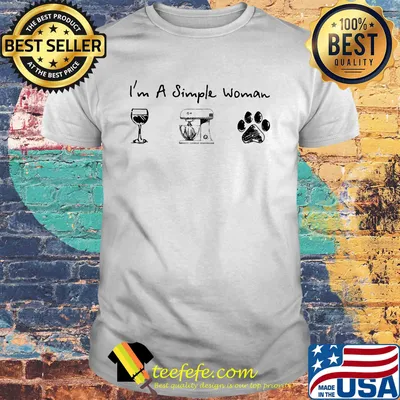 I'm a simple woman Coffee Baking Dogs shirt