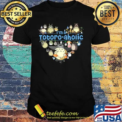 I'm a totoro aholic heart shirt