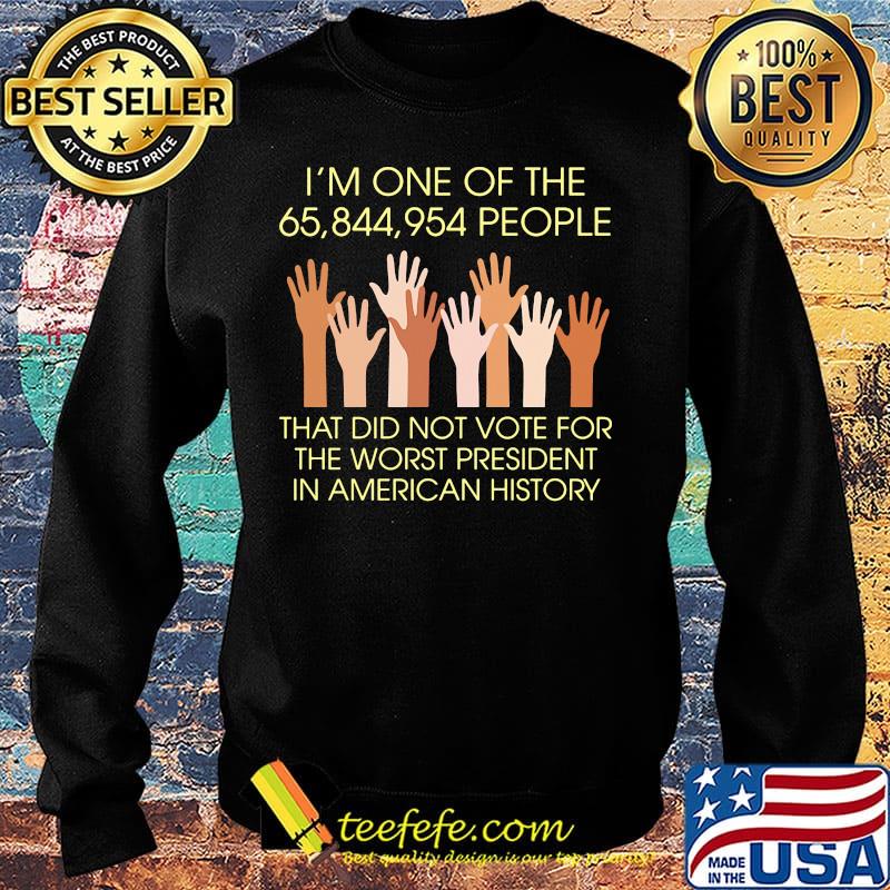I'm One of The 65 844 954 People hand skin color s Sweater I'm One of The 65 844 954 People hand skin color s Sweater