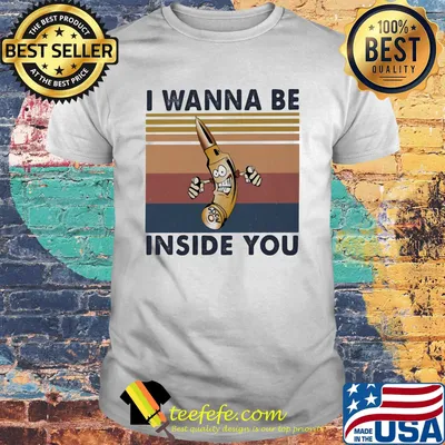 I Wanna Be Inside You Vintage Retro Shirt