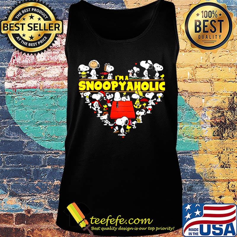 I’m snoopy aholic heart s Tank top I’m snoopy aholic heart s Tank top