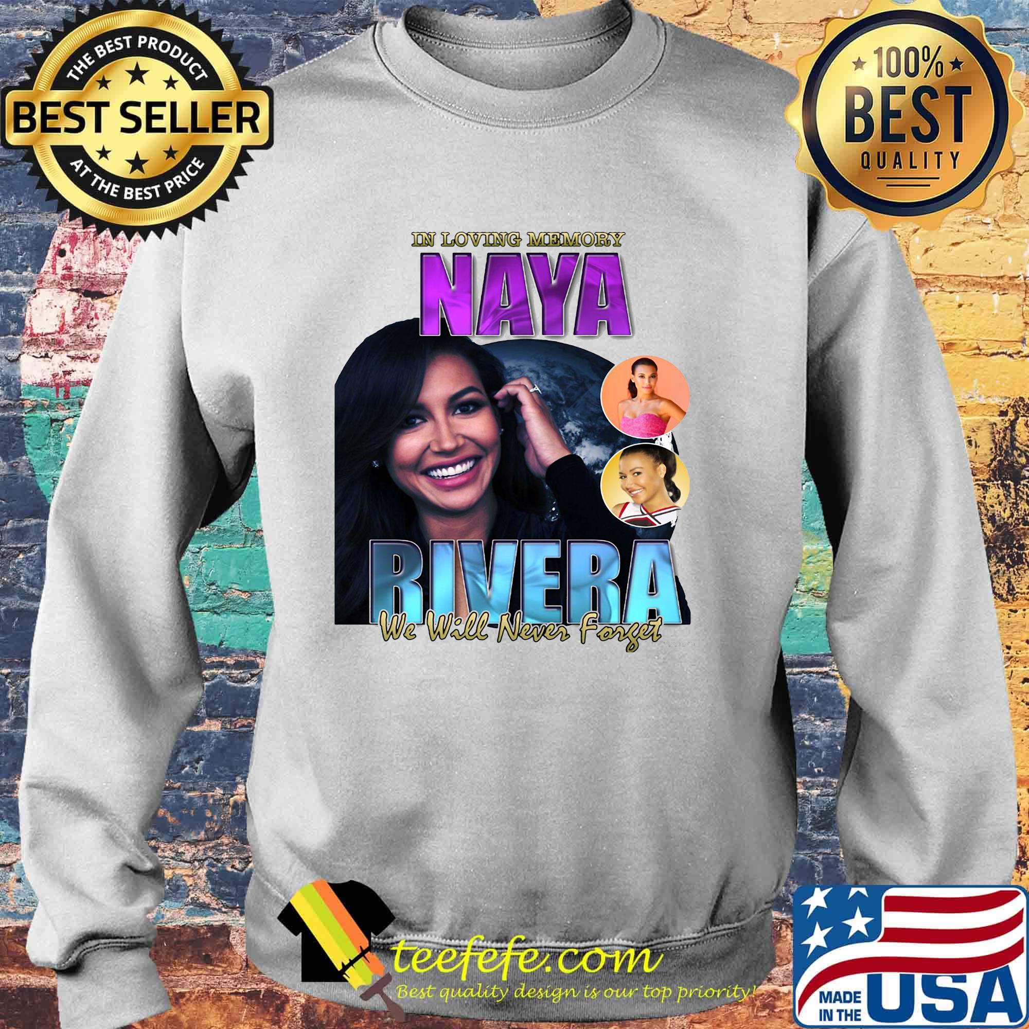 In loving memory naya rivera we will never forget s Sweater In loving memory naya rivera we will never forget s Sweater