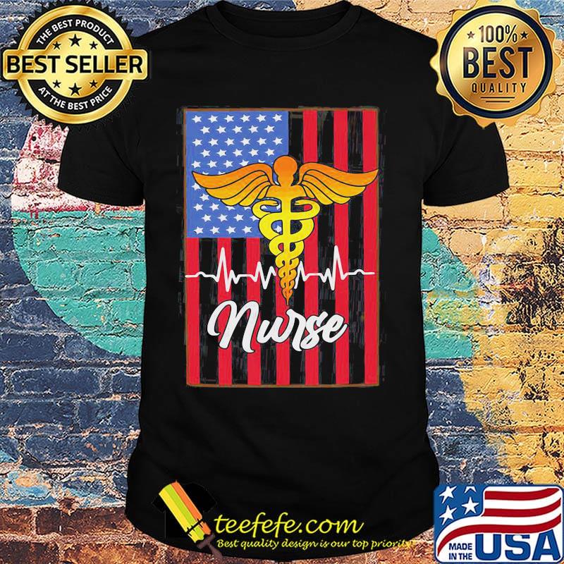 Independence day caduceus beat nurse shirt