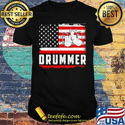 Independence day drummer classic shirt