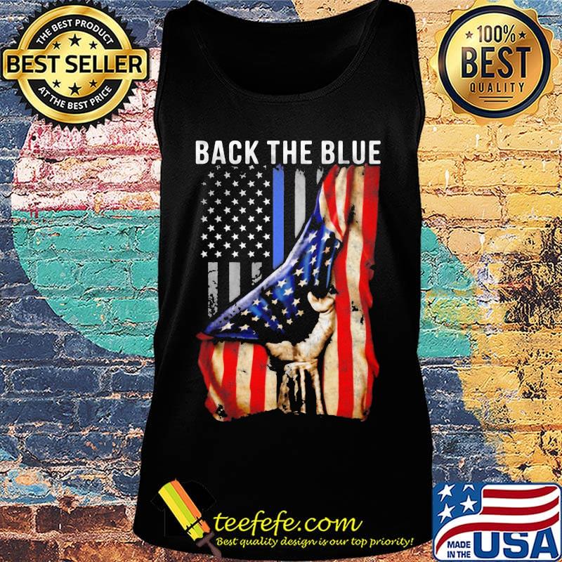 Independence day flag american back the blue s Tank top Independence day flag american back the blue s Tank top
