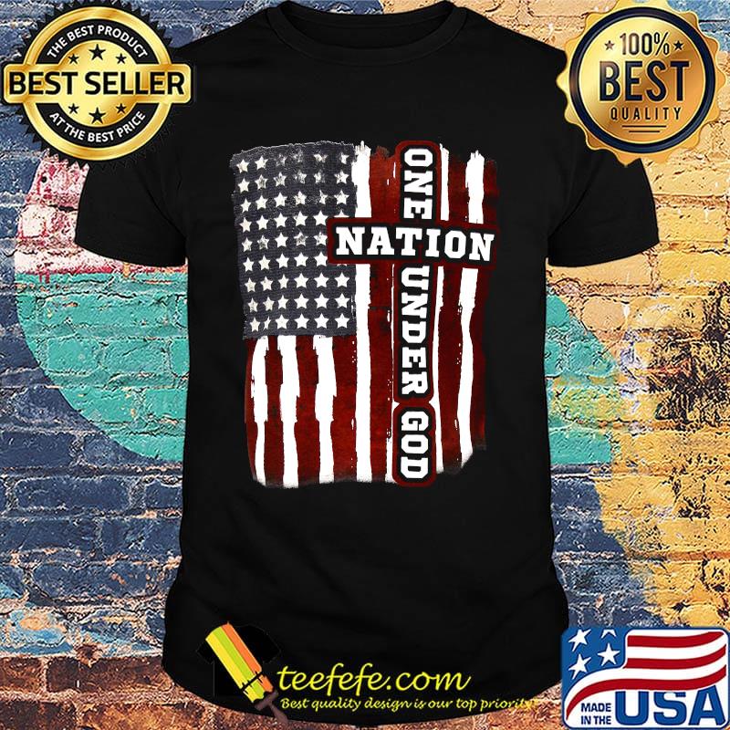Independence day one under god nation jesus shirt Independence day one under god nation jesus shirt