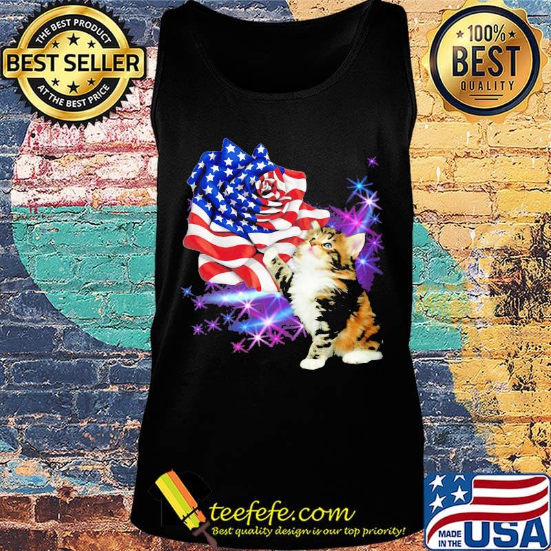 Independence day rose cat s Tank top Independence day rose cat s Tank top