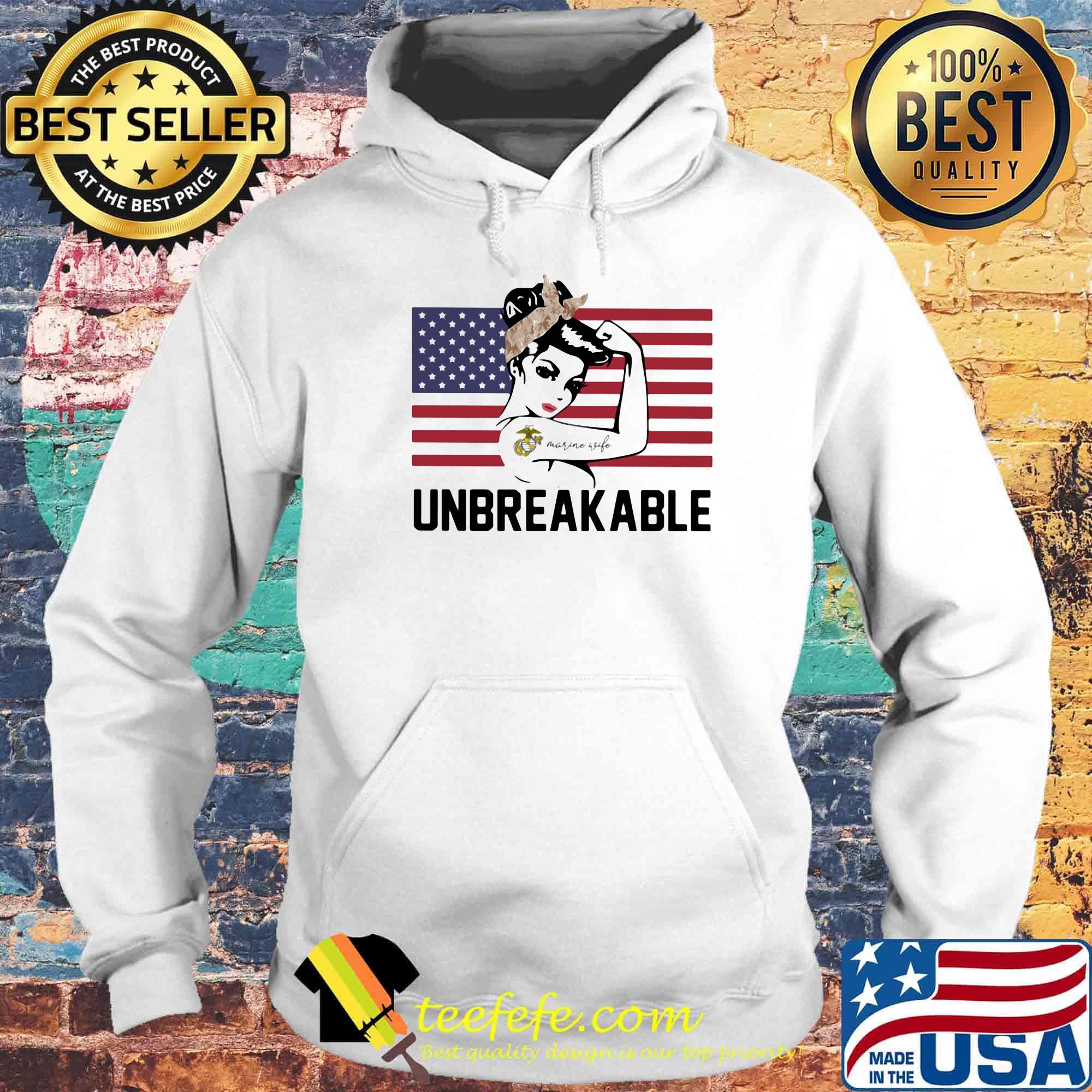 Independence day strong tattoos marine wife unbreakable s Hoodie Independence day strong tattoos marine wife unbreakable s Hoodie