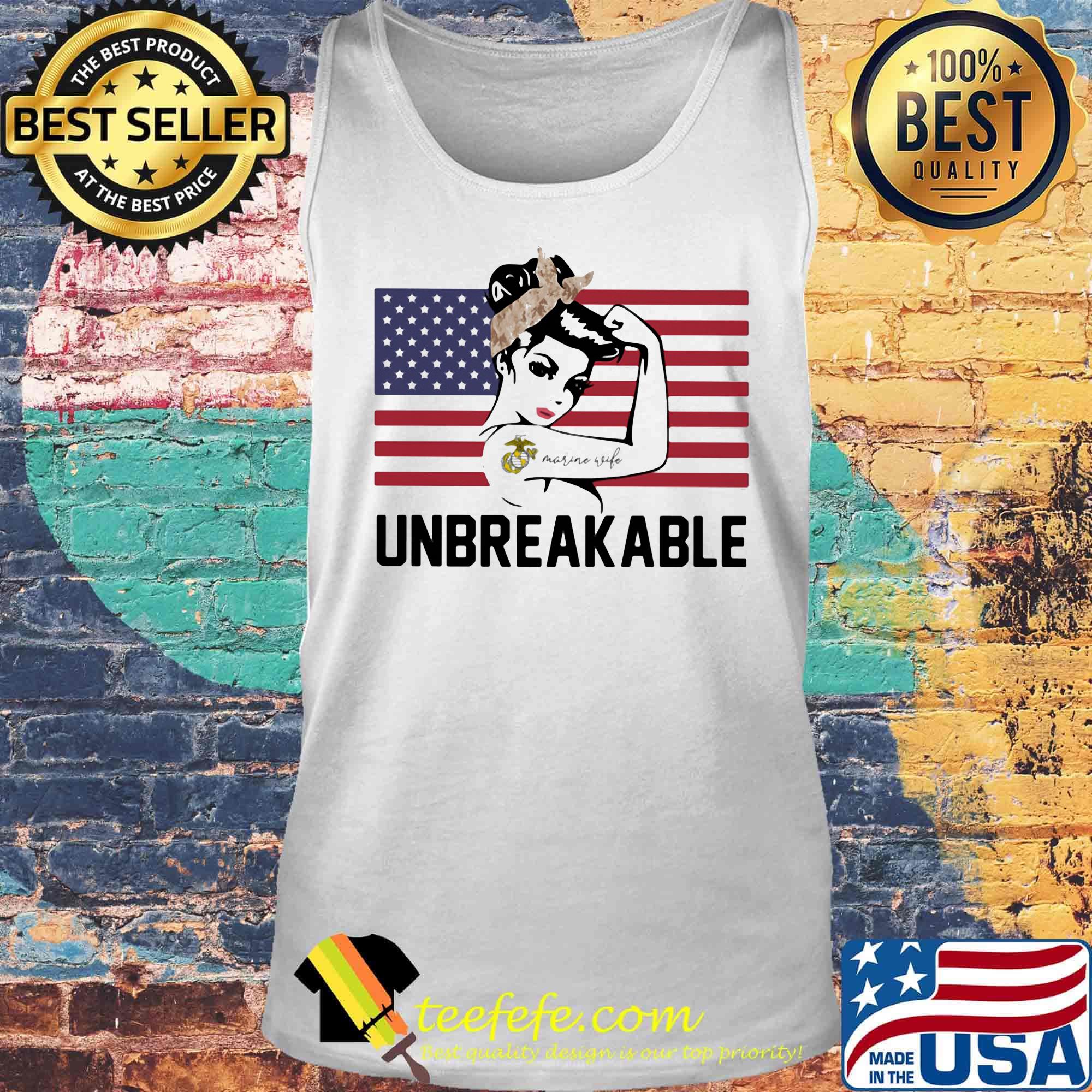 Independence day strong tattoos marine wife unbreakable s Tank top Independence day strong tattoos marine wife unbreakable s Tank top