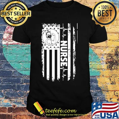 Independence day strong woman nurse shirt