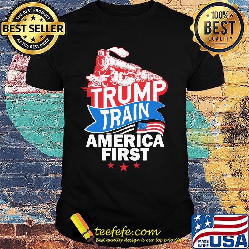 Independence day trump train america first shirt Independence day trump train america first shirt
