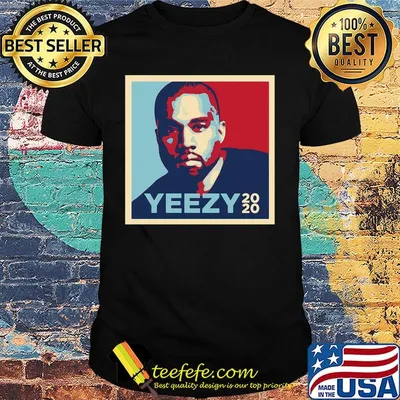 Intense styles adult yeezy 2020 kanye west for president art shirt