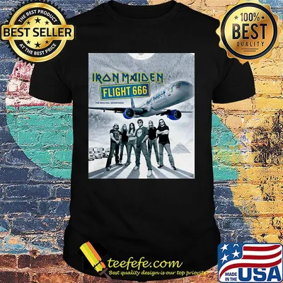 Iron maiden flight 666 the original soundtrack shirt