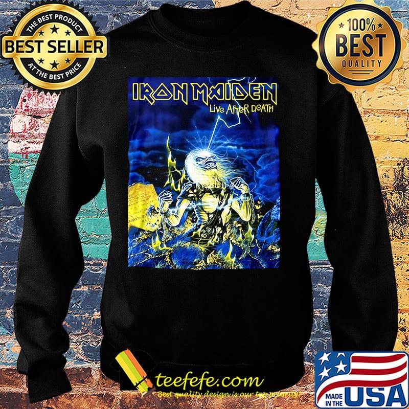 Iron maiden skeleton live after death s Sweater Iron maiden skeleton live after death s Sweater