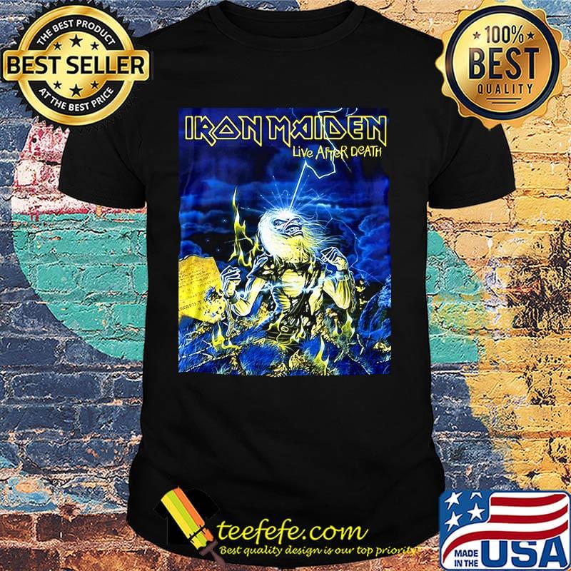 Iron maiden skeleton live after death shirt Iron maiden skeleton live after death shirt