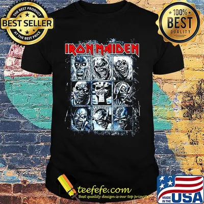 Iron maiden skeleton vampyr shirt