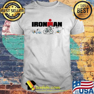 Ironman snoopy activities sports shirt