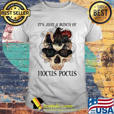 It's just a bunch of hocus pocus cats skull shir