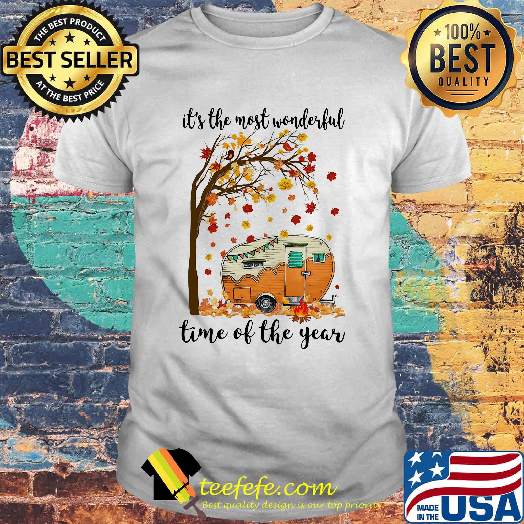 It's The Most Wonderful Time Of The Year Camping Shirt It's The Most Wonderful Time Of The Year Camping Shirt