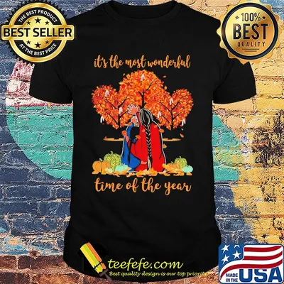 It's The Most Wonderful Time Of The Year Native Autumn Shirt