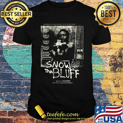 J. Cole snow on tha bluff shirt