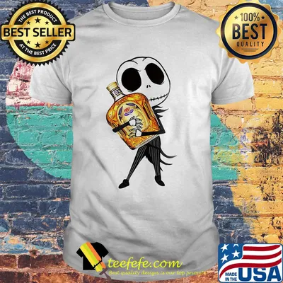 Jack skellington hug crown royal wine shirt