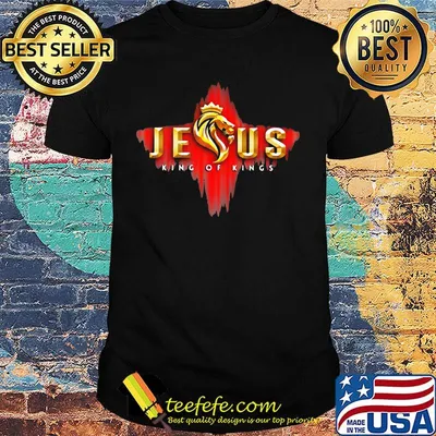 Jesus King Of Kings Crown Shirt