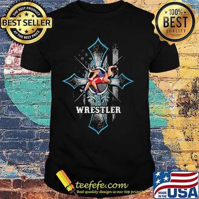 Jesus wrestling wrestler classic shirt