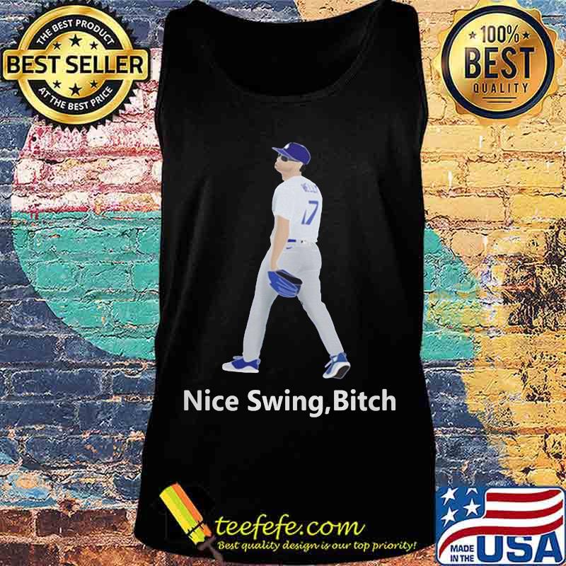 Joe kelly dodgers nice swing bitch baseball s Tank top Joe kelly dodgers nice swing bitch baseball s Tank top