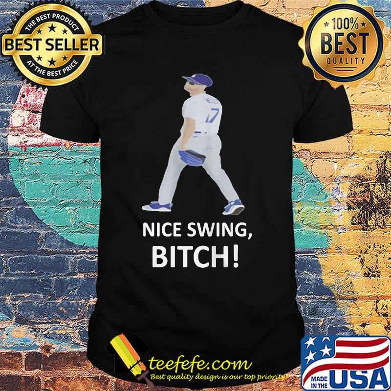 Joe kelly nice swing bitch baseball shirt Joe kelly nice swing bitch baseball shirt