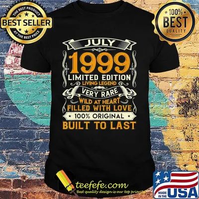 July 1999 limited edition living legend very rare wild at heart filled with love 100% original built to last shirt