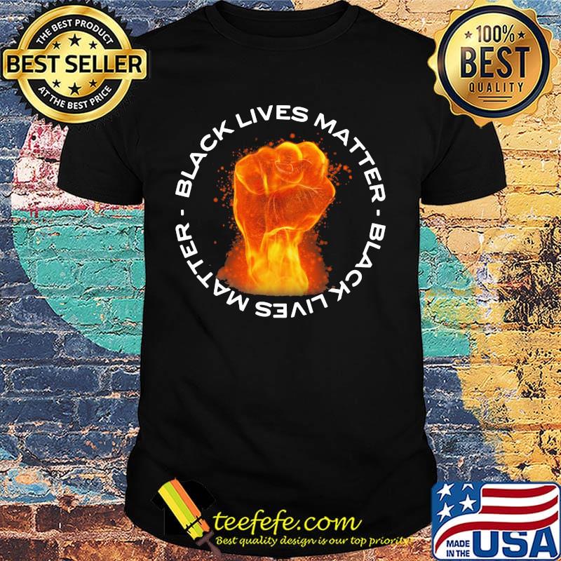 Juneteenth day fist black lives matter shirt