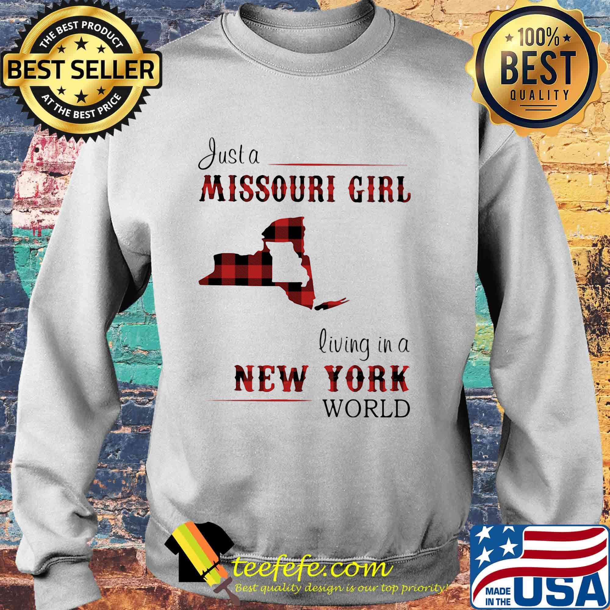 Just a Missouri Girl living in a New York world Map s Sweater Just a Missouri Girl living in a New York world Map s Sweater