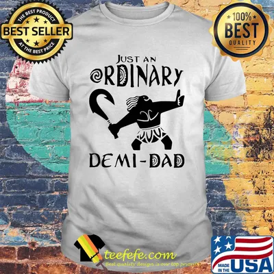 Just an ordinary demi-dad white shirt