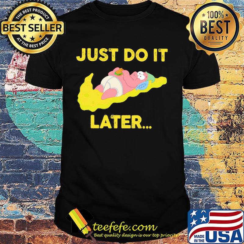 Just Do It Later Baby Nike Yellow Shirt