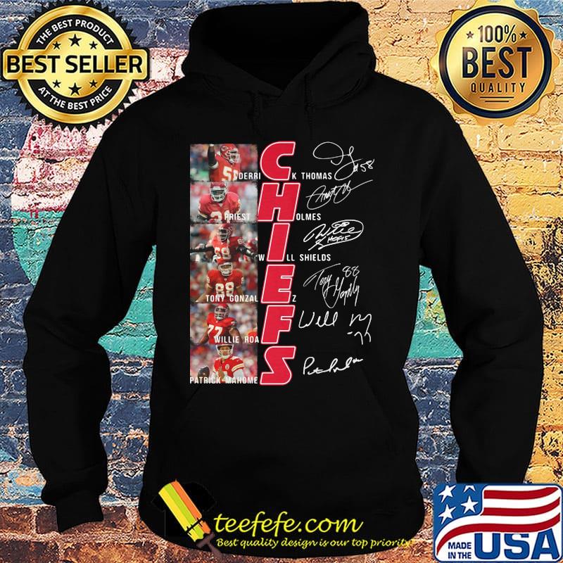 Kansas city chiefs football team players signatures s Hoodie Kansas city chiefs football team players signatures s Hoodie