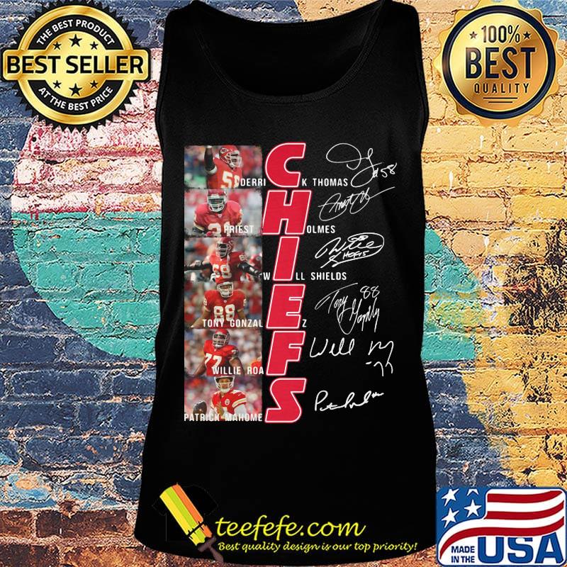 Kansas city chiefs football team players signatures s Tank top Kansas city chiefs football team players signatures s Tank top
